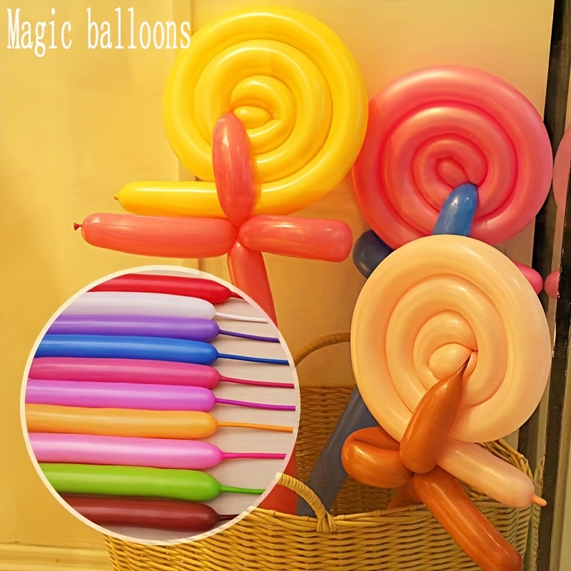 Magic Balloon Strip Balloon Festival Party Weaving Balloon Creative Diy