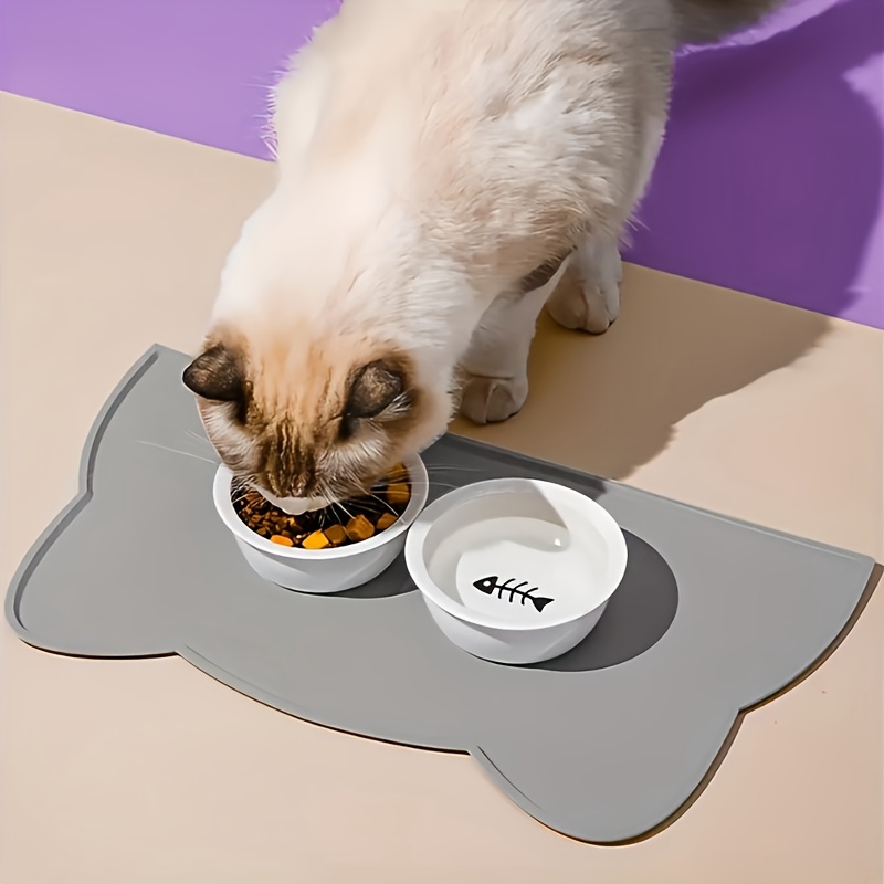 Pet Placemat Waterproof Leak Proof Dog Feeding Mat Bone - Temu