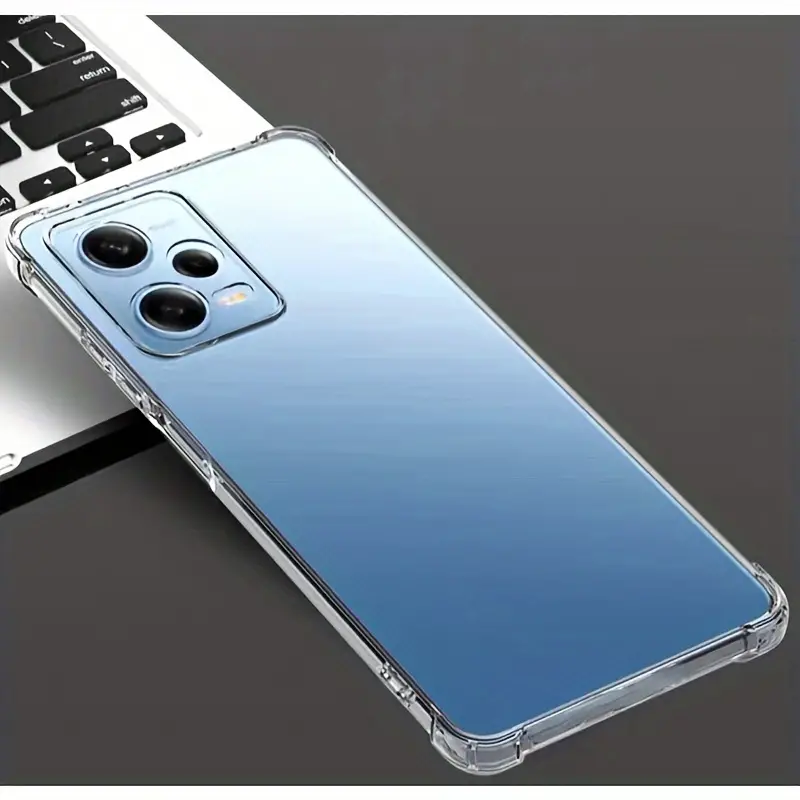 Funda Teléfono Silicona Transparente Xiaomi Redmi Note 12 - Temu Chile