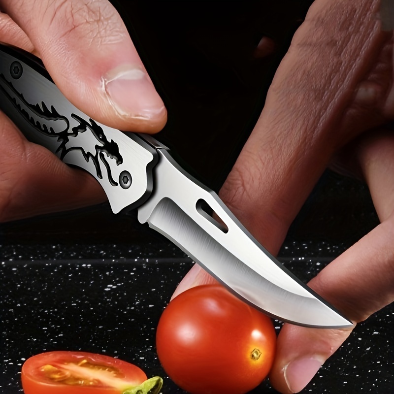 Kitchen Sharp Knife Set, Outdoor Folding Knife Fruit Knife, Household Mini  Keychain Knife, Sharp Portable Knife Self-defense Knife, Kitchen Stuff  Kitchen Accessories Home Kitchen Items - Temu