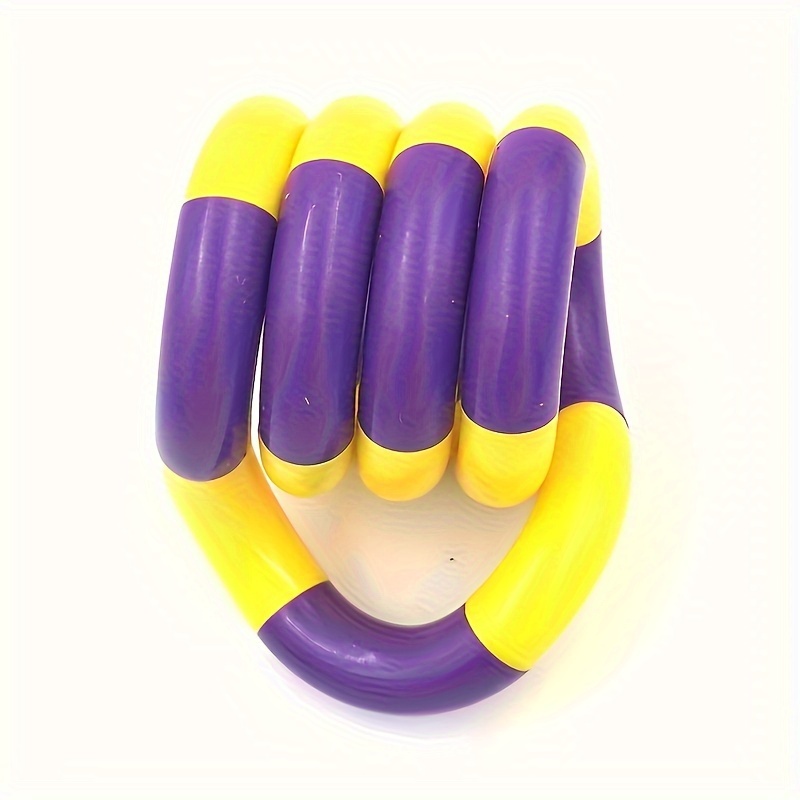 5pcs Variety Twisting Rope Ring Winding Finger Music Decompression Toy