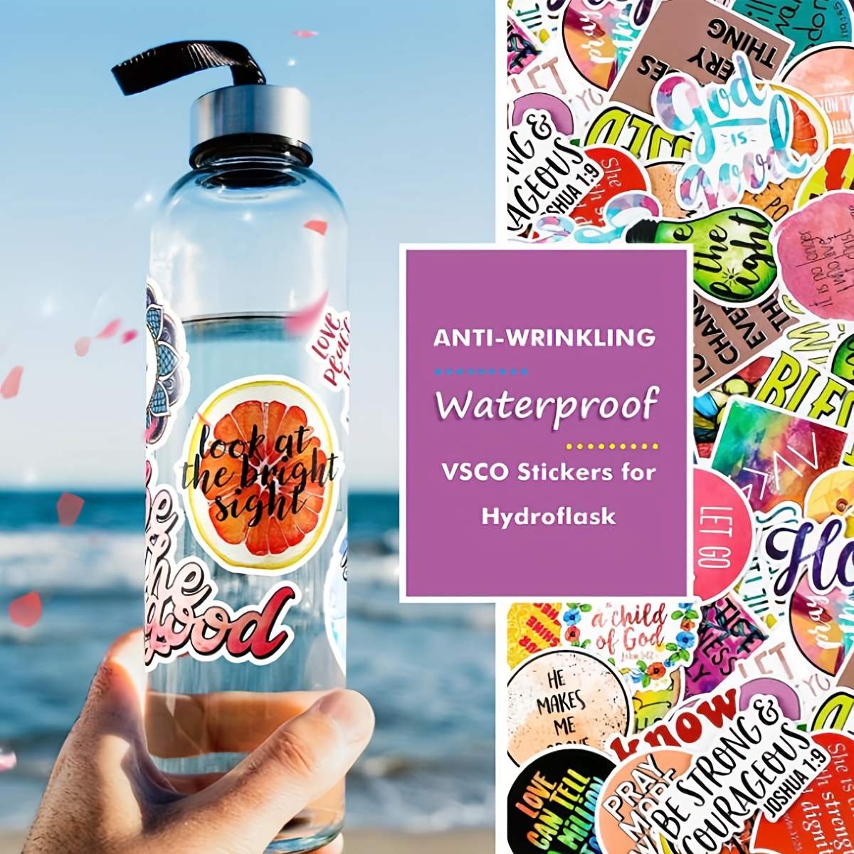  200PCS Inspirational Stickers for Water Bottles