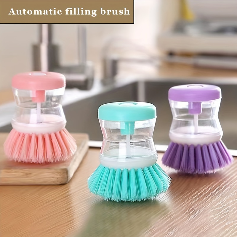 30PCS Plastic Dish Scrubbers, round Pot Scrubber, Non-Scratch, Nylon Mesh