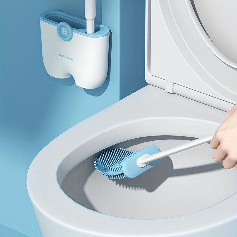  Toilet Brush and Holder, Compact Size Toilet Bowl