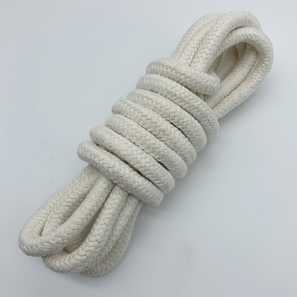 10mm White Cotton Rope (Sold by Metre)