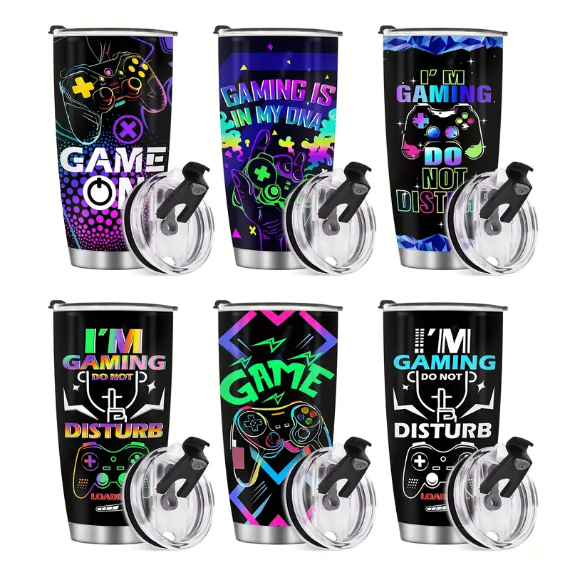 Tumbler For Gamers, Cool Gamer Gifts For Men Teen Boys Girls