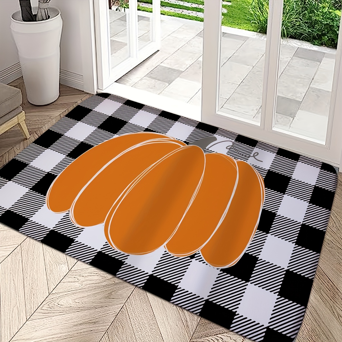 Dirt Resistant Halloween Welcome Doormat, Anti-slip Low Pile Indoor Outdoor  Entrance Mat, Absorbent Bath Mat, Suitable For Living Room Bedroom Bathroom  Kitchen Balcony Patio Carpet - Temu