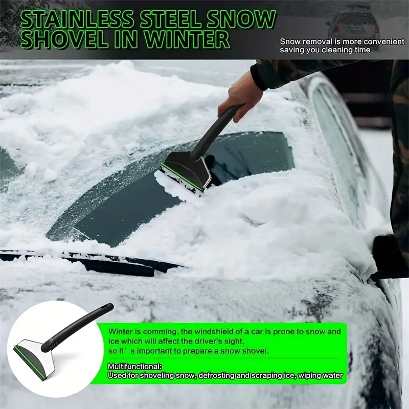 Ice Scraper For Car Windscreen Car Ice Scraper Ice Scraper Brass 100% Top  Quality Scraper - Temu United Arab Emirates