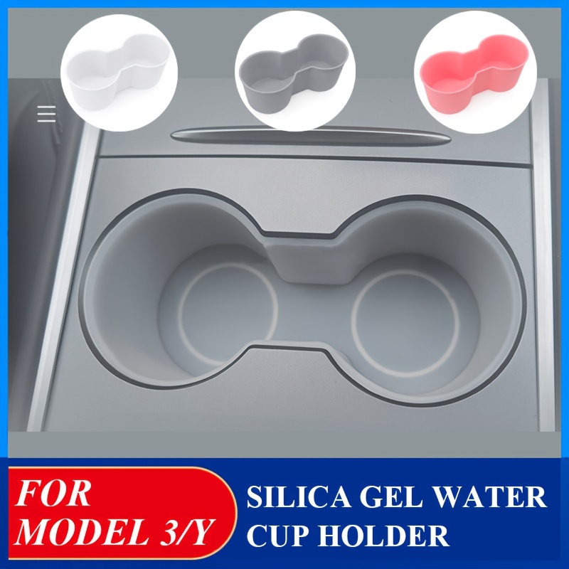 Center Console Silicone Water Cup Pad Suitable For - Temu