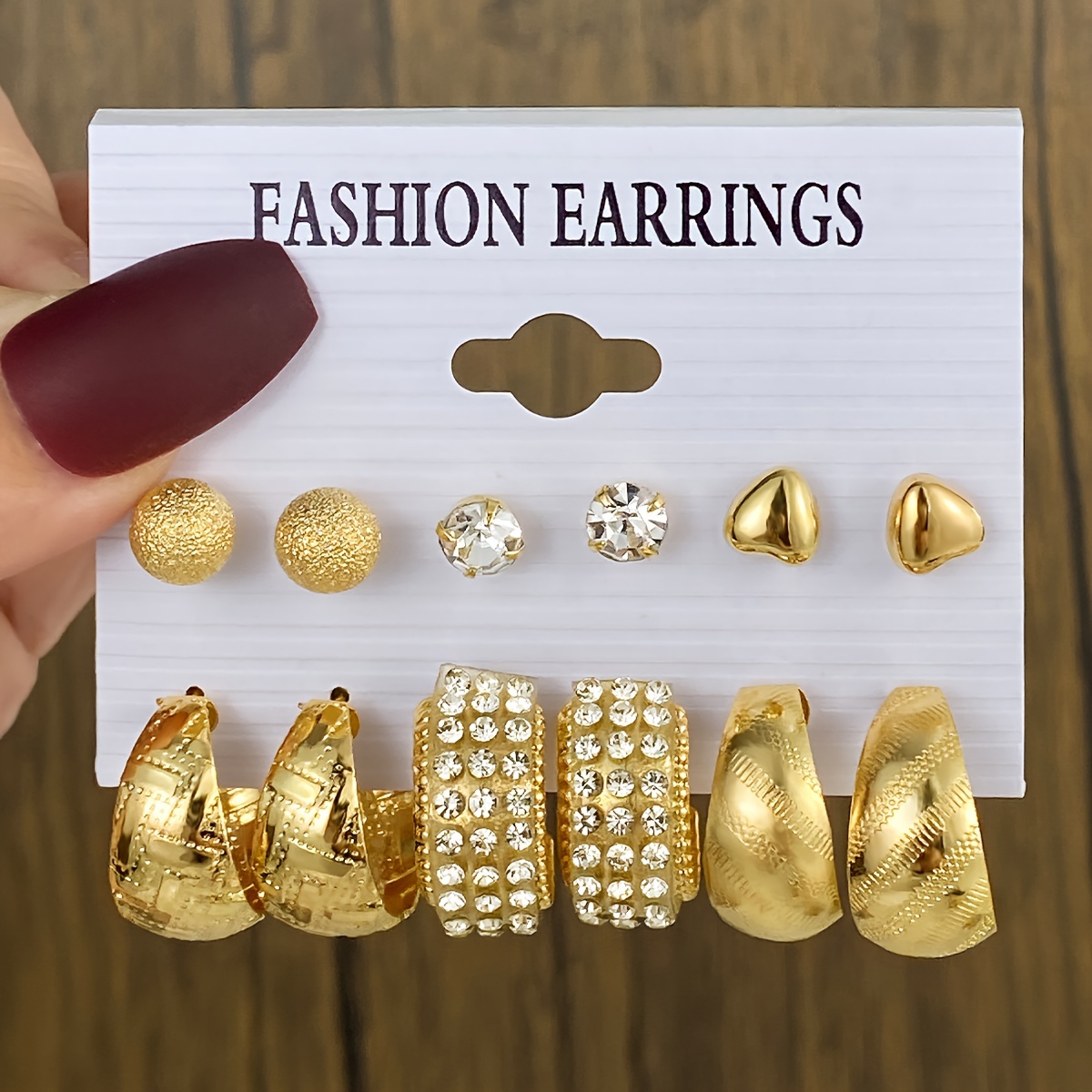 Pendientes De Flor Dorados Para Mujer | Diseño 3D, Botón Ligero Y Cómodo, Ideales Para Regalo O Uso Diario