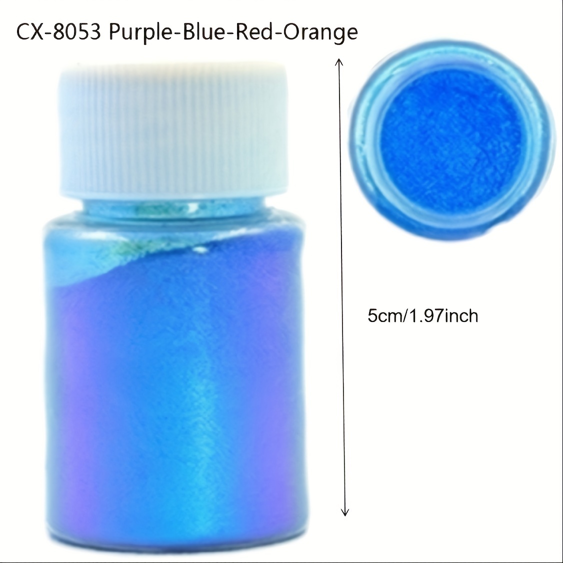 Chameleon Resin Pigment Powder for Epoxy Resin - Magic Discolor Powder