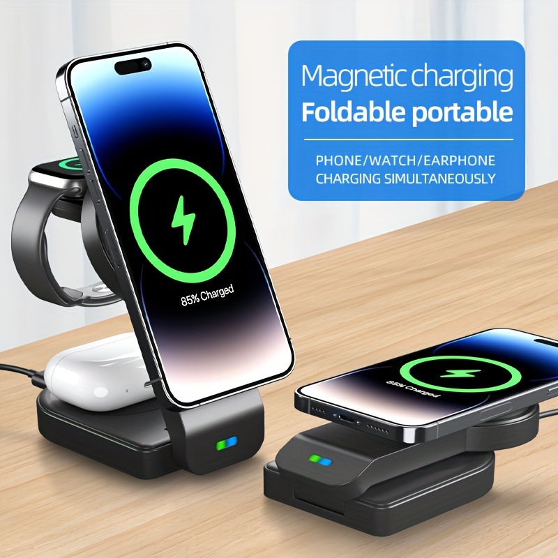 Best 3-in-1 Wireless Charger for iPhone + Apple Watch + AirPods