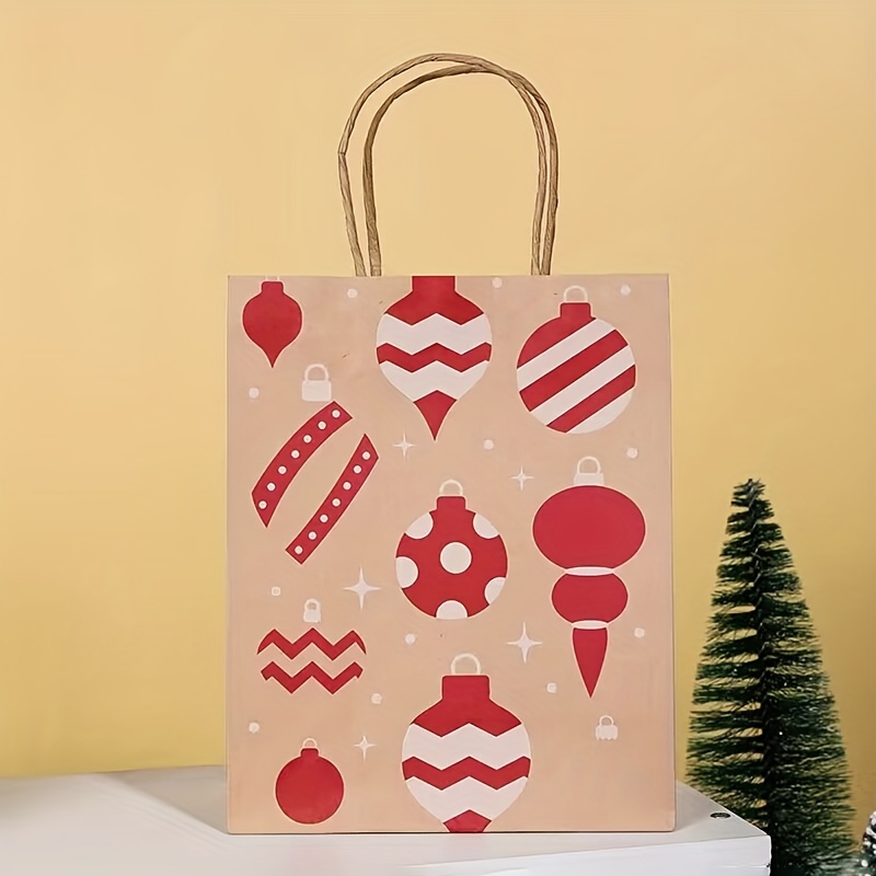 10 Piezas Bolsa Regalo Papel Kraft Bolsas Papel Kraft - Temu