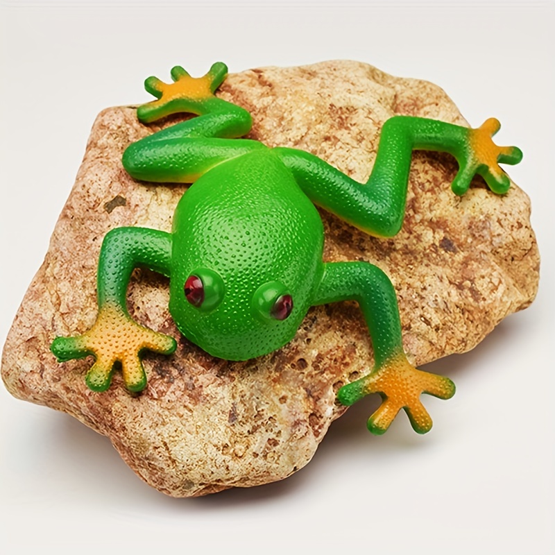 Simulation Frog Prank Toy Trp Fake Frog Squishy Stress - Temu New Zealand