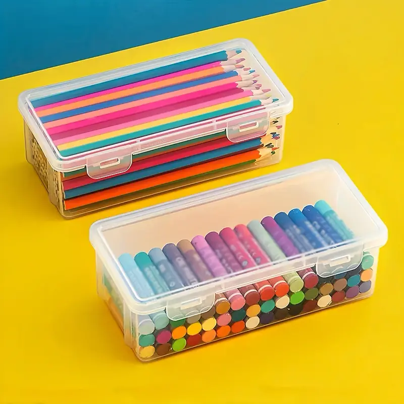 Transparent Storage Box Plastic To Store Small Items Toys - Temu