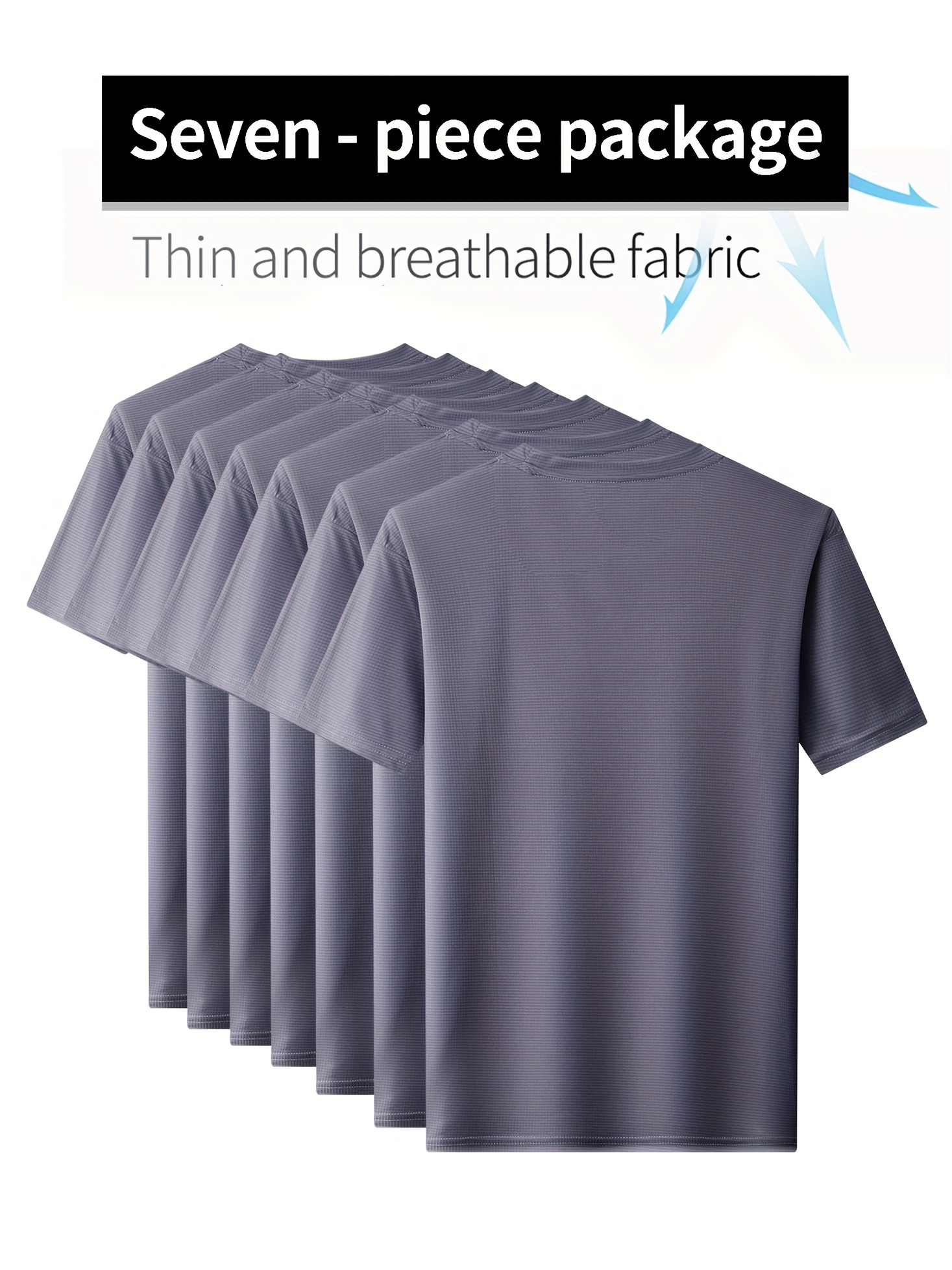 Breathable stretch woven T-shirt