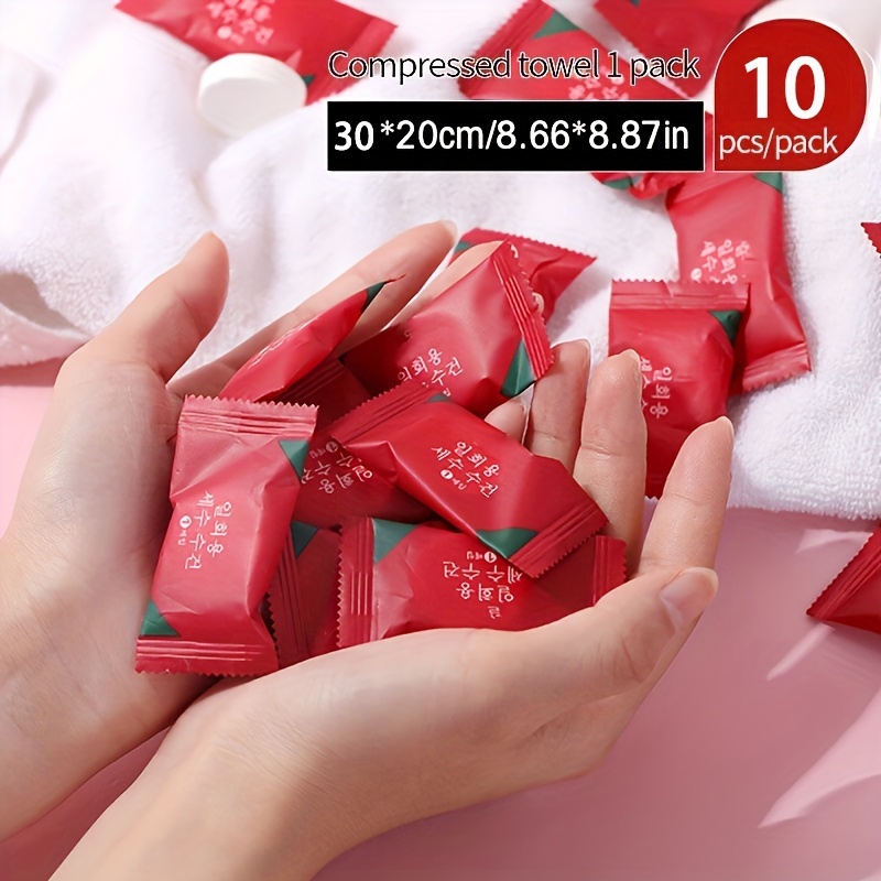  Toallas comprimidas – Paquete de 50 toallas