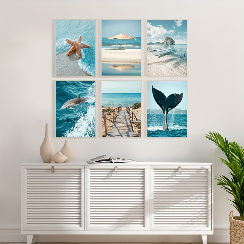 BEACH DOLPHIN Beach Decor Dolphin Decor Beach Lover Starfish 