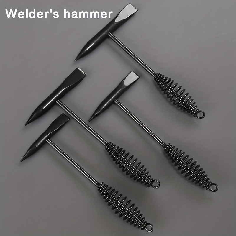 Welding Chipping Hammer With Spring Handle High carbon Steel - Temu