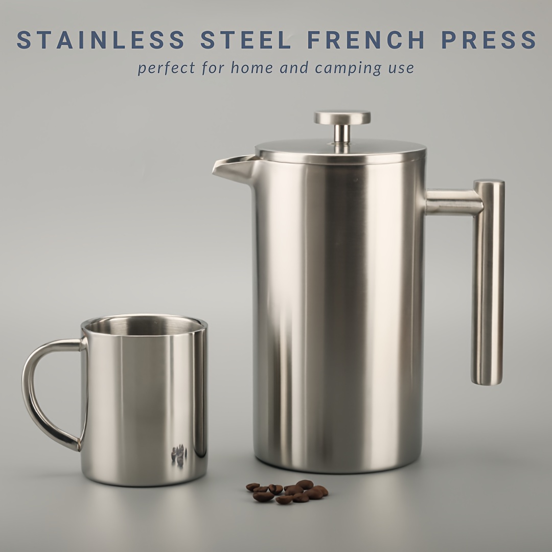 European Style Aluminum Coffee French Press Maker 150/300ml