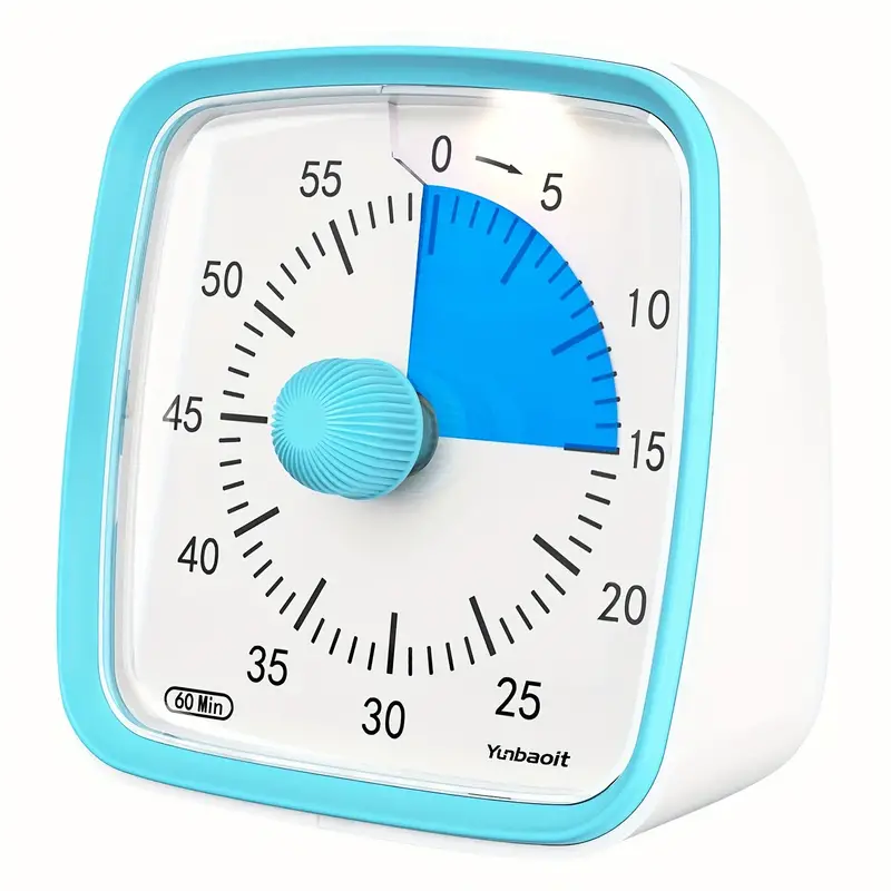 Silent Visual Timer Night Light 60 minute Countdown Timer - Temu Philippines