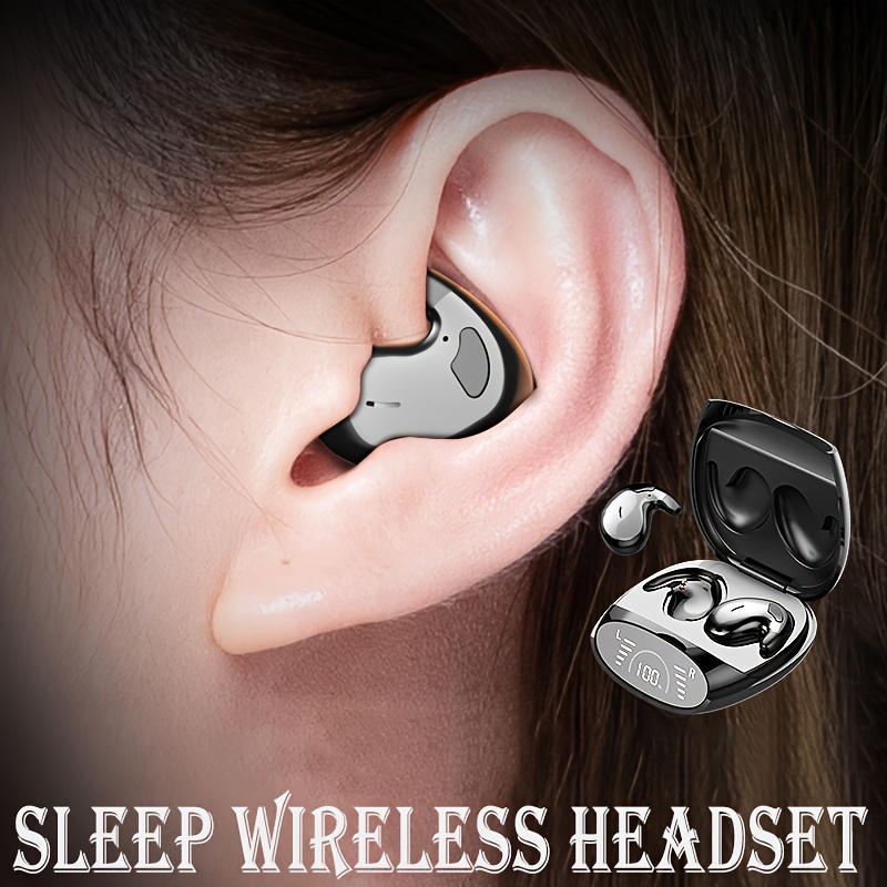 Comprar Auriculares inalámbricos con banda para el cuello Bluetooth con  micrófono y oreja abierta, auriculares Bluetooth resistentes al agua de  larga espera para correr, deportes, fitness, gimnasio