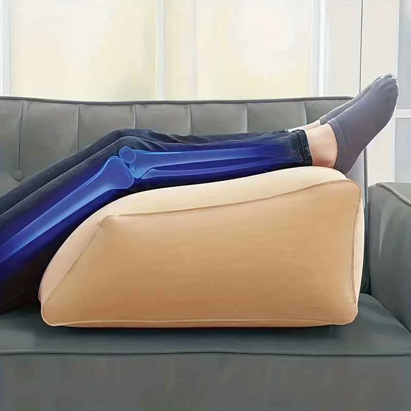 Leg Elevation Pillow Portable Inflatable Support Ramp Cushion Leg Pillow  Knee Hip Leg Pain Relief