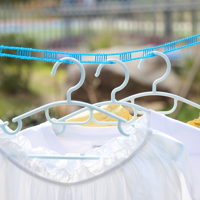 Portable Hanging Clothesline Non slip Windproof Clothesline - Temu