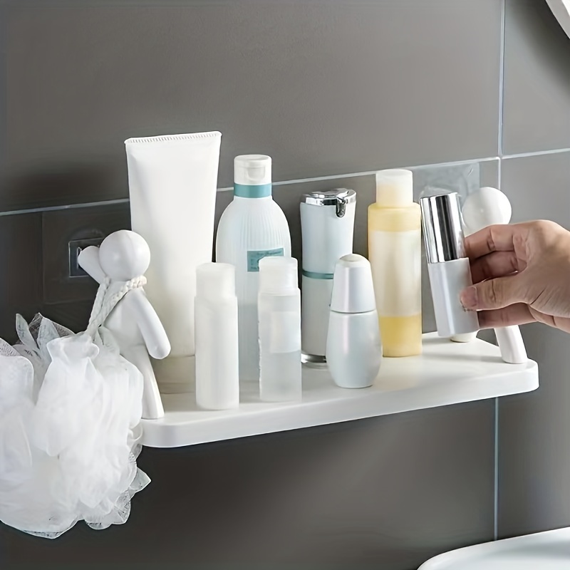 Body Wash Shelving, Perforation-free Bathroom Supplies Storage
