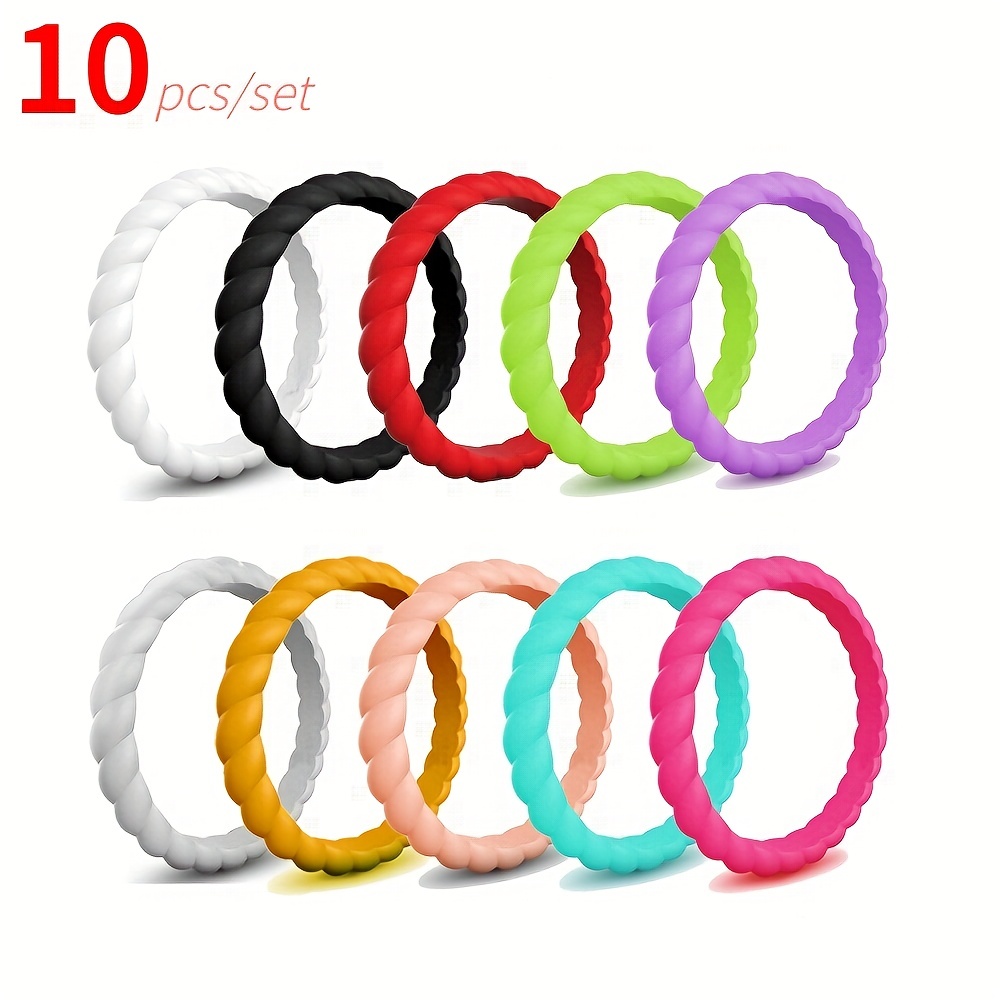 Frcolor 200PCS Colorful Rubber Bands Rubber Rings Practical Machine  Accessories for Machine (Large Size Colorful)