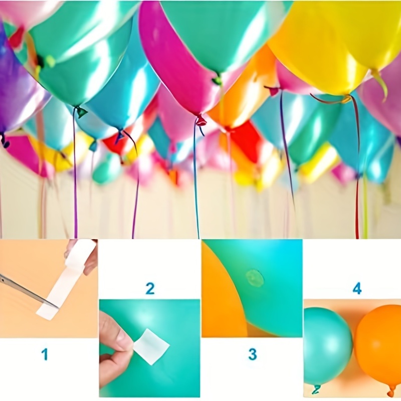 Balloon Arch Garland Decorating Strip Kit Tape Strips Dot Glue Birthday  Wedding