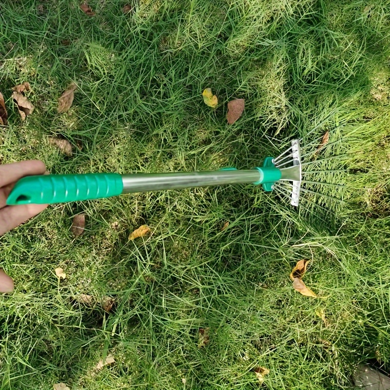 1pc 9 Denti Riordina Senza Sforzo Giardino Rastrello - Temu Italy