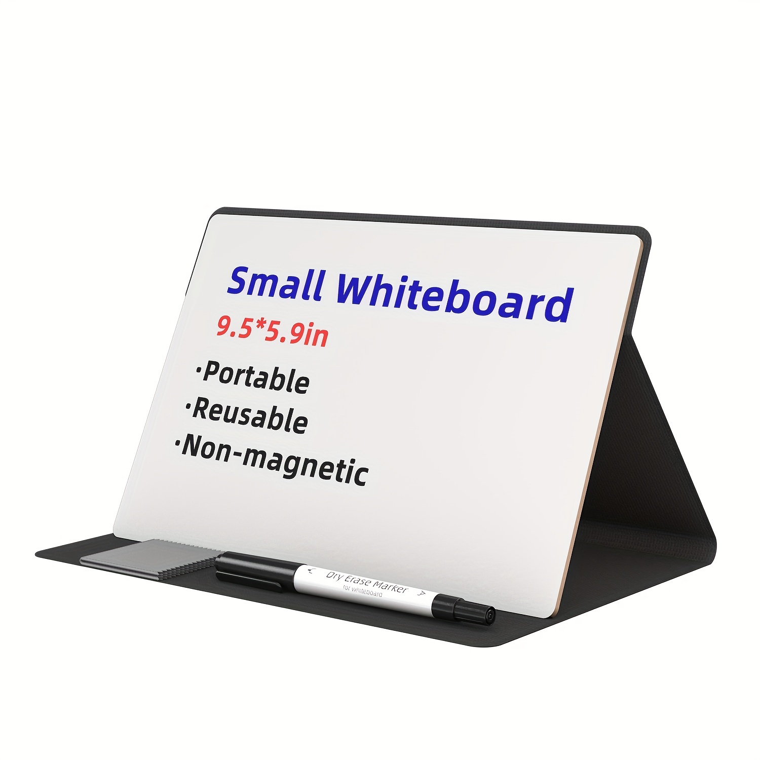 

Desktop Easel Whiteboard, Dry Erase Whiteboard - Portable Mini Stand Whiteboard, Message Board, Display Board Combination Board Blackboard, Suitable For Offices, Homes, Teachers, Desk