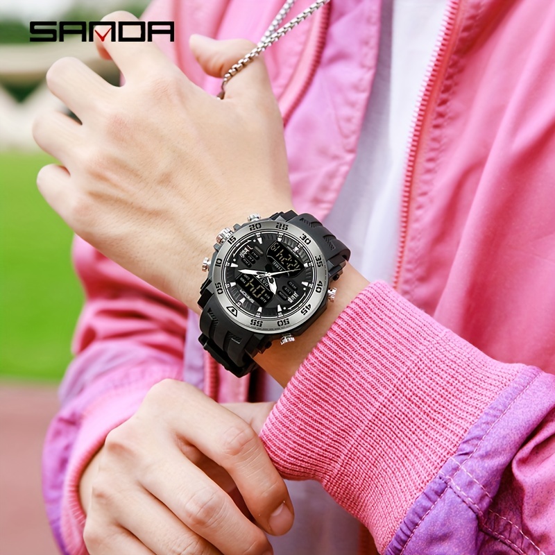 Relojes de pulsera para mujer, reloj Digital con pantalla Led, deportivo,  resistente al agua, relojes electrónicos