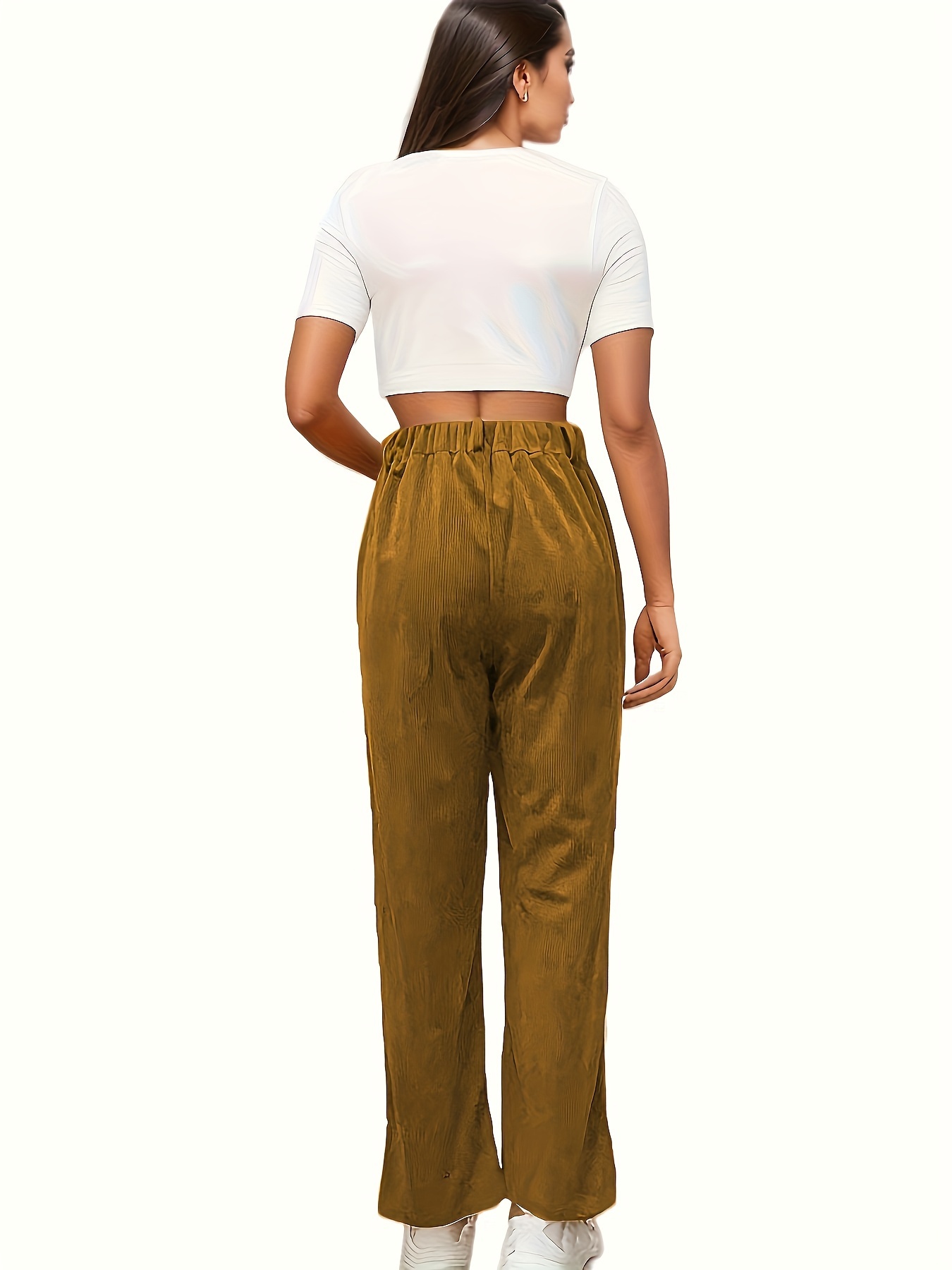 Gold - Pantalón de Pana para Mujer