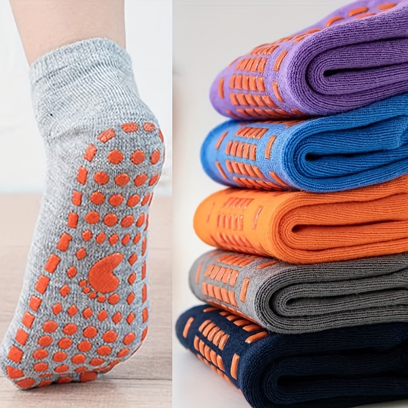 

6pairs Children's Non-slip Silicone Socks, Early Educational Step Children's Socks