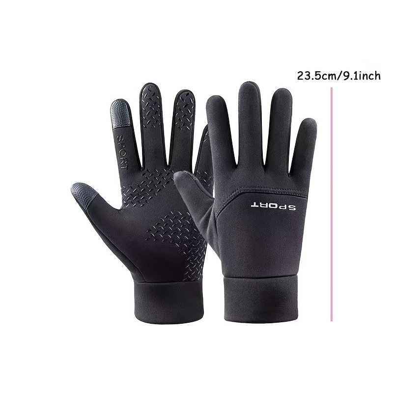 Thermique pour la conduite chaud pour l'hiver froid SMS écran tactile gants  gants météo femmes câble manchette élastique gants Gants Coton Photographe  (Grey, One Size) : : Mode