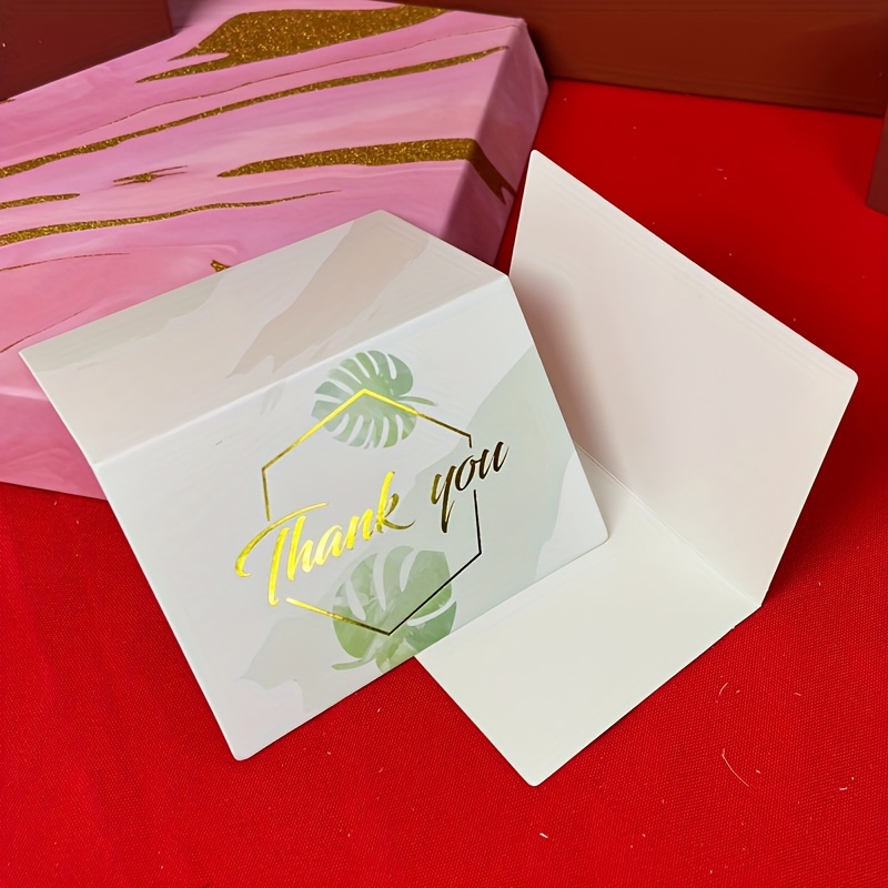 10pcs Blank Greeting Cards with Envelopes Thank You Cards