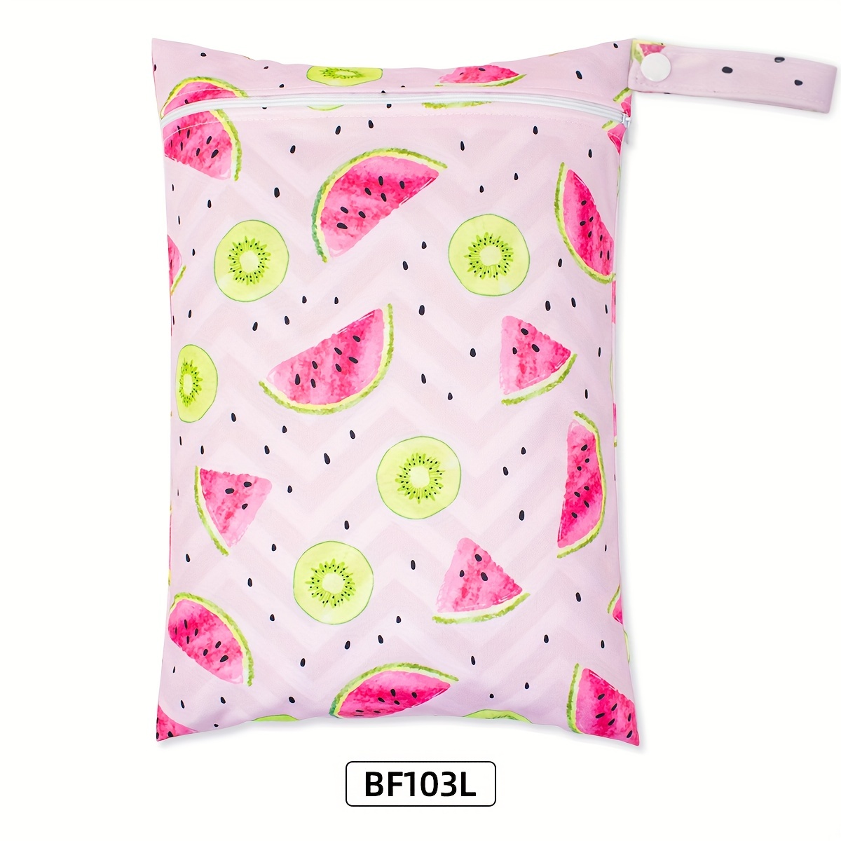 Image of 1pc Reusable Wet Bag Wet Dry Bags For Cloth Diapers & Breast Pump Parts Beach Pool Gym Bag Stroller Yoga Toiletries Daycare Organizer For Swimsuit Wet Clothes