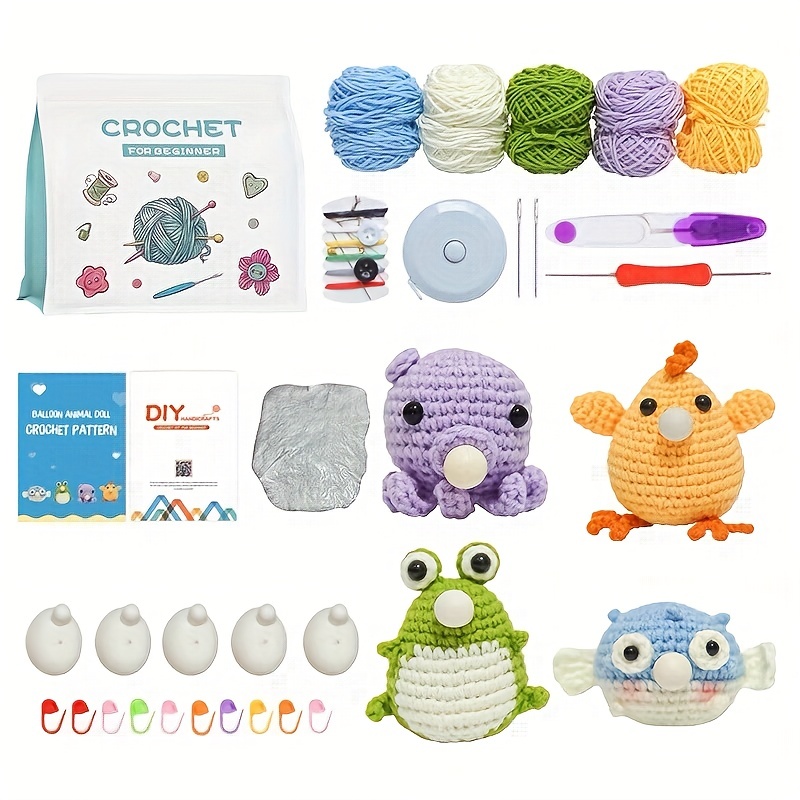  Balloon Dog Crochet Kit for Beginners, MAGIMUSE