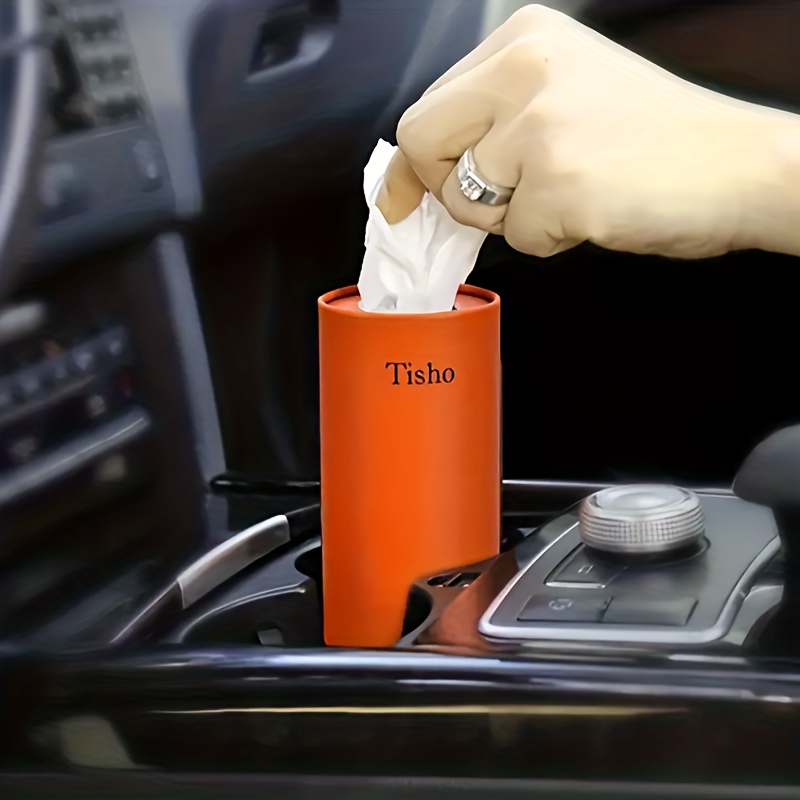 Car Tissue Holder With Facial Tissues Travel Tissue Tubes - Temu