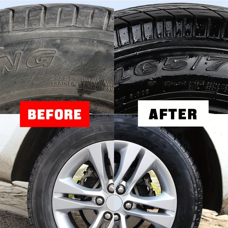 Car Tire Refurbishment Bright Coating Paste 500ml