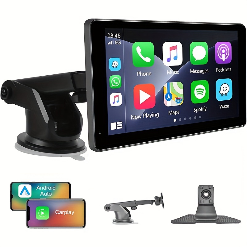Wireless Portable Carplay & Android Auto with UK