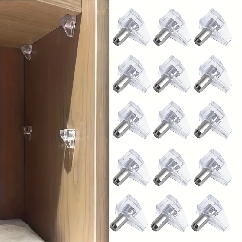 Locking Shelf Support Pegs Shelf Pins Clear Shelf Clips - Temu Cyprus