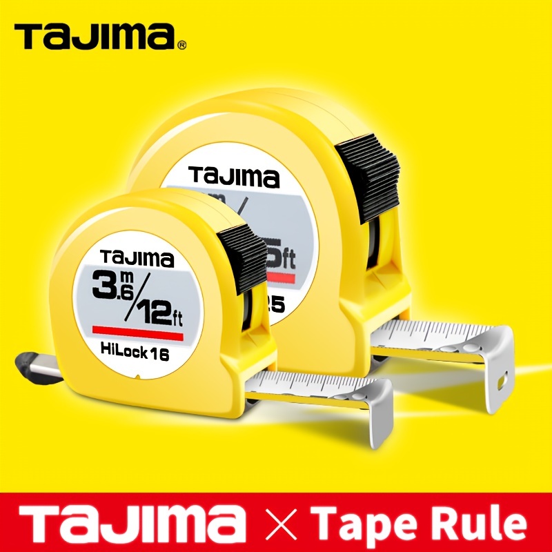 Tajima Tape Measure Easy To Read Imperial Inch Metric Scale - Temu Ireland