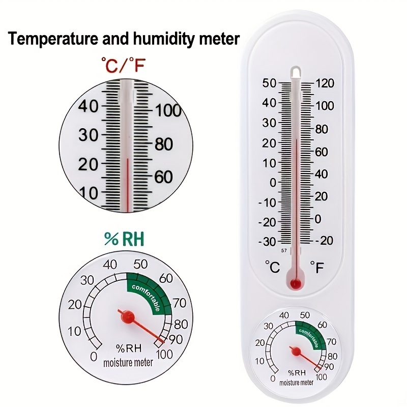 Thermometer and Hygrometer - Ideal Greenhouse Thermometer and