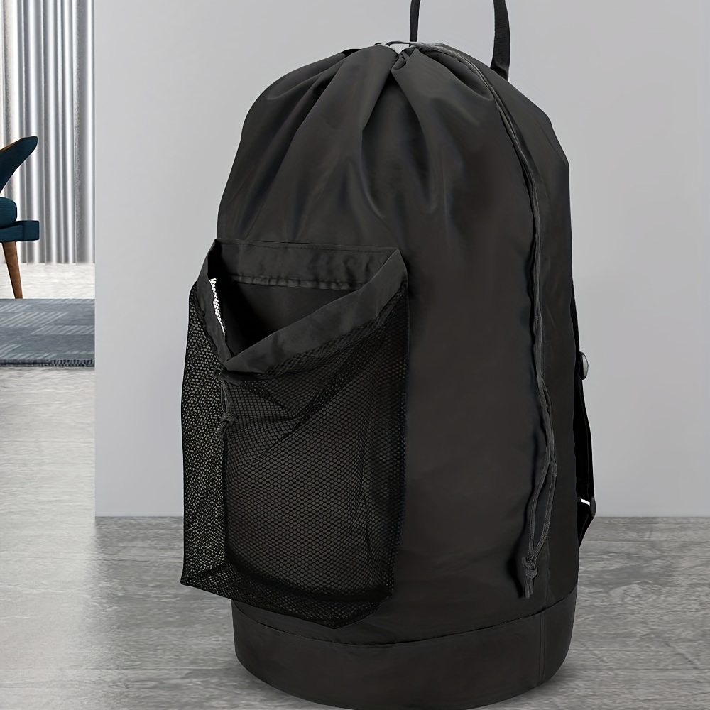 Simple Portable Drawstring Bag, Solid Color Barrel Bag, Versatile Travel  Storage Bag - Temu