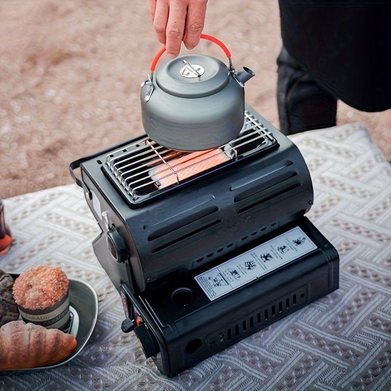 Kit de estufa de Gas portátil para acampar al aire libre, sistema de estufa  de propano, Caldera de cocina Flash, mochilero, senderismo - AliExpress
