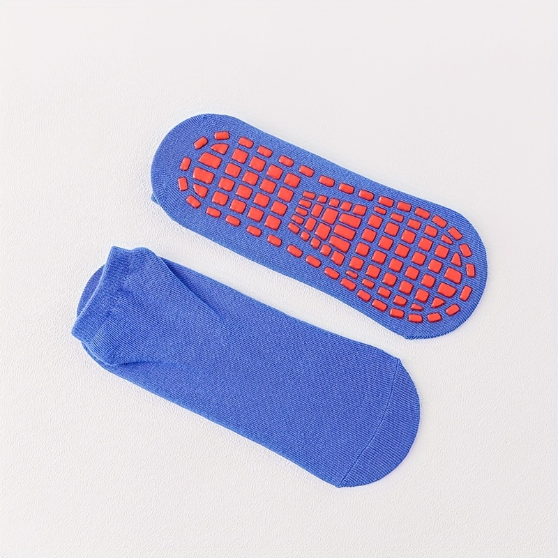 Solid Color Anti Slip Yoga Socks Comfortable Low Cut Socks - Temu