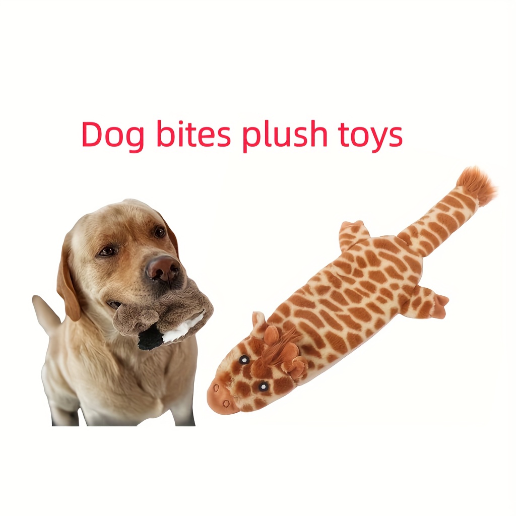 Food Design Pet Grinding Teeth Squeaky Plush Toy Durable Chew Toy For Dog  Interactive Supply - Temu